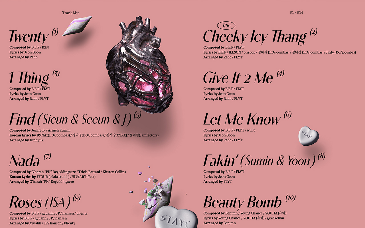 July 1 Comeback’ STAYC, Full-Length Album ‘Metamorphic’ Tracklist